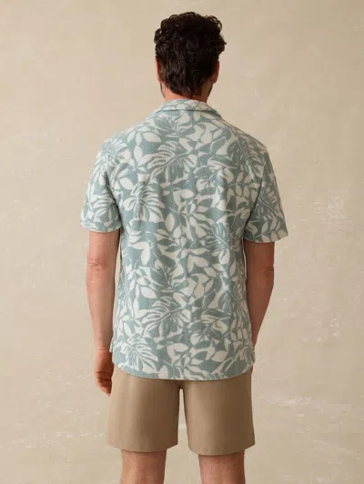 Faherty Short-sleeve Cabana Towel Terry Shirt