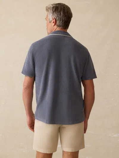 Faherty Short-sleeve Cabana Towel Terry Shirt