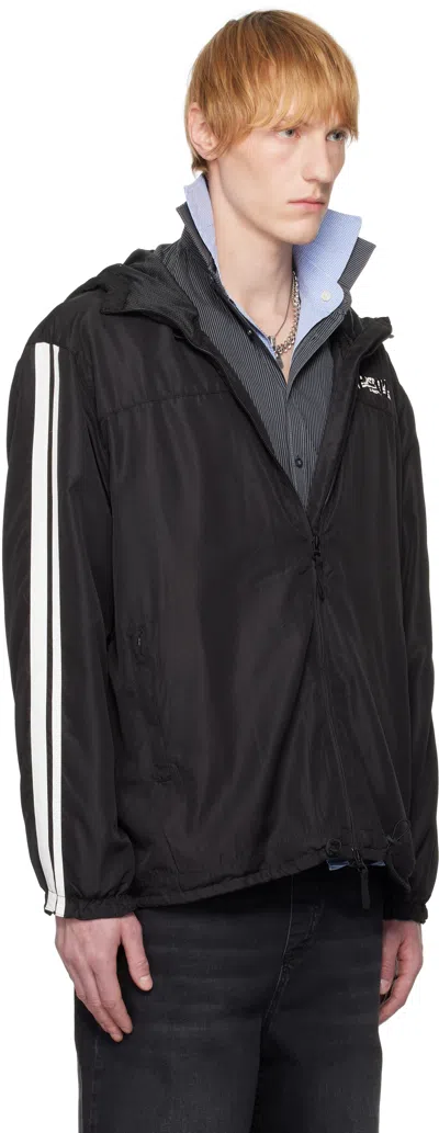 Prototypes Black Backless Tracksuit Jacket