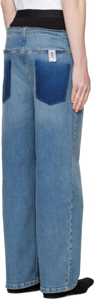 Prototypes Blue Waistband Regular Jeans