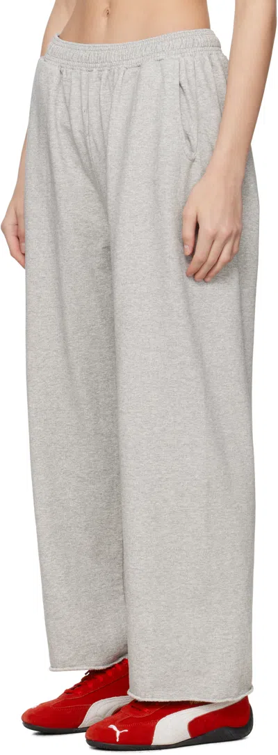 Prototypes Gray '07' Cropped Lounge Pants
