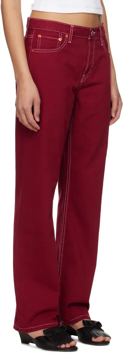 Re/done The Standard Jeans Currant