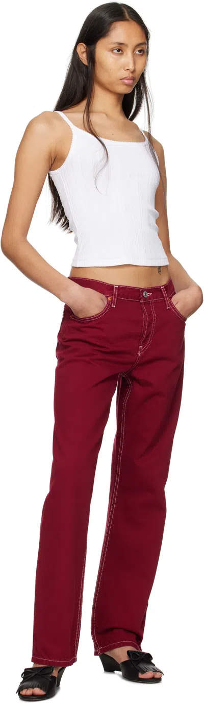 Re/done The Standard Jeans Currant