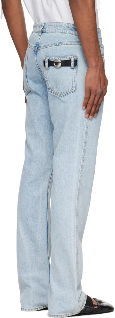 Coperni Blue Disney Edition Crown Jeans