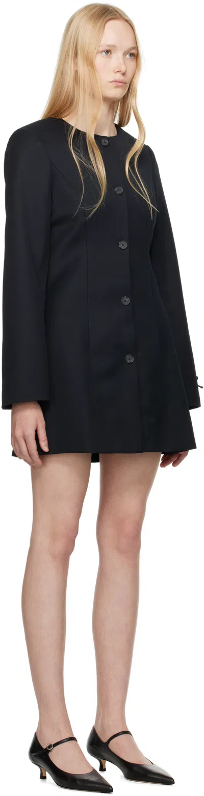 Sandy Liang Black Swan Minidress