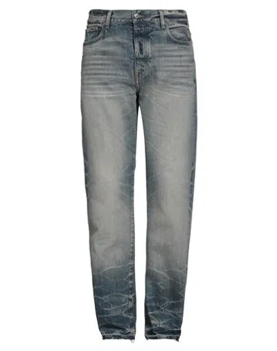 Amiri Man Jeans Blue Size 34 Cotton