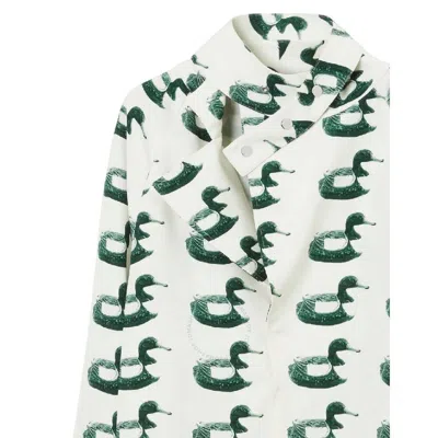Burberry Duck Print Viscose Blouse