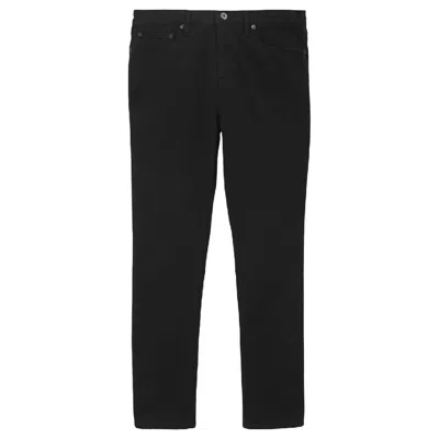 Burberry Straight-leg Stretch-cotton Jeans In Black