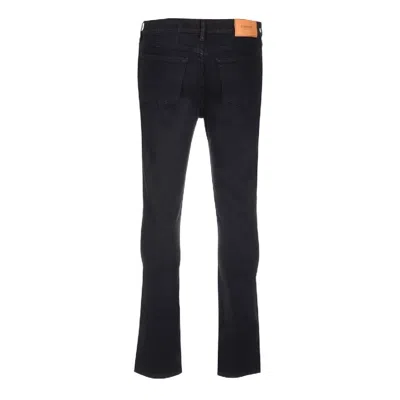 Burberry Straight-leg Stretch-cotton Jeans In Black