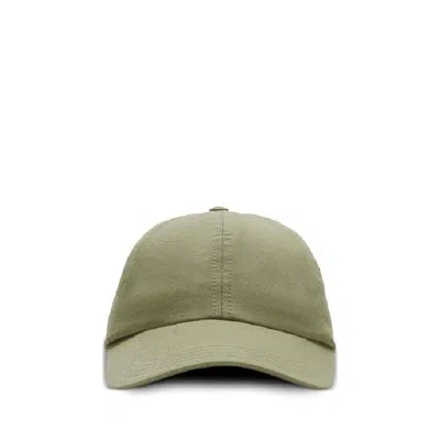 Burberry Ekd Logo Cotton Baseball Cap