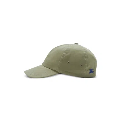 Burberry Ekd Logo Cotton Baseball Cap