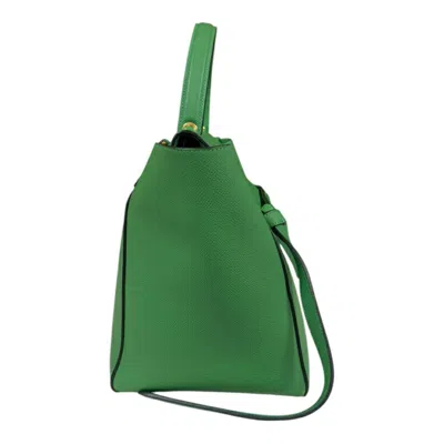 Pre-owned Celine Green Leather Shoulder Bag ()
