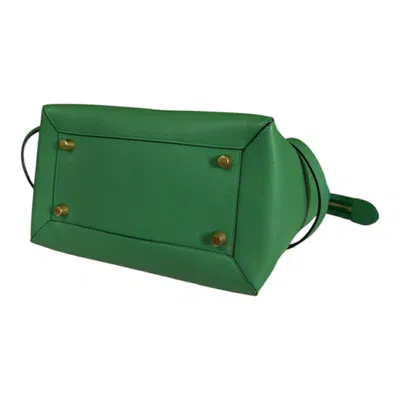 Pre-owned Celine Green Leather Shoulder Bag ()