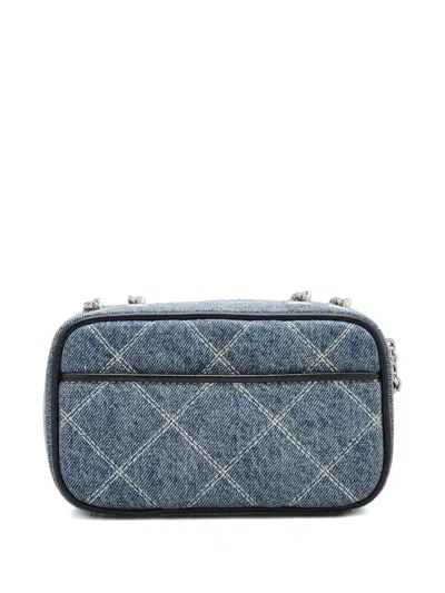 Marc Jacobs Small Crossbody Bag The Snapshot In Quilted Denim