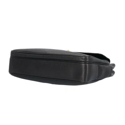 Pre-owned Chanel Black Grained Calfskin Tote Bag ()