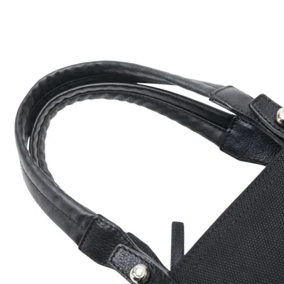 Pre-owned Chanel Paris Biarritz Black Pvc Tote Bag ()