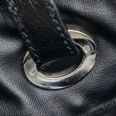 Pre-owned Chanel Paris Biarritz Black Pvc Tote Bag ()