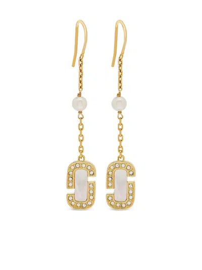 Marc Jacobs The J Marc Luxe Drop Earrings By Mother Of Pearl