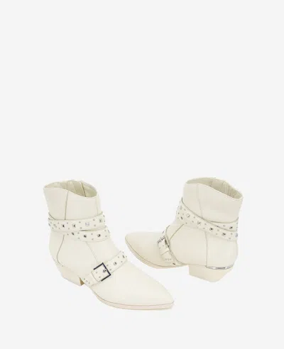 Kenneth Cole Cheyenne Leather Stud Bootie