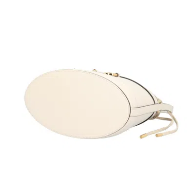 Pre-owned Gucci Beige White Gg Canvas Leather Shoulder Bag () In Multi