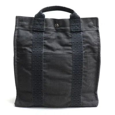 Pre-owned Hermes Gray Canvas Backpack ()
