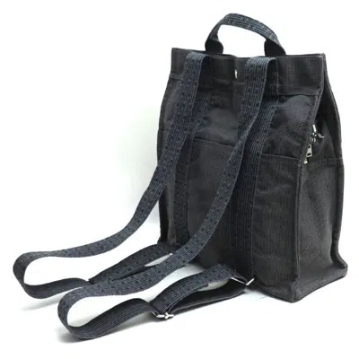 Pre-owned Hermes Gray Canvas Backpack ()