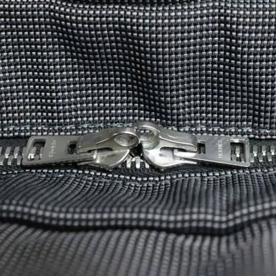 Pre-owned Hermes Gray Canvas Backpack ()