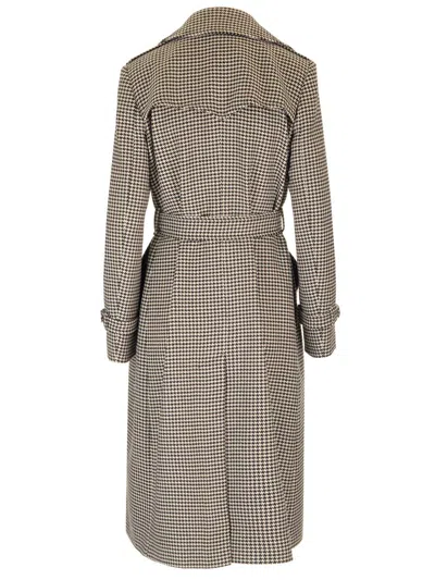 Tagliatore Coat With Houndstooth Pattern
