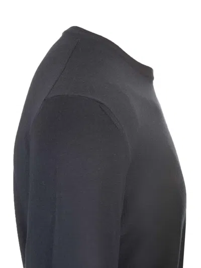 Mauro Ottaviani Crewneck Sweater In Wish Wool Knitwear Blue