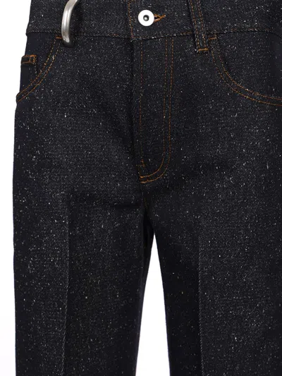 Shop Burberry Denim Jeans Blue
