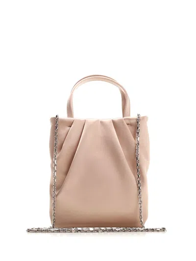 Roger Vivier Drapé Pocket Handbags Rose