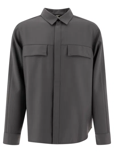 Gr10k Men's "flanel Piping" Overshirt
