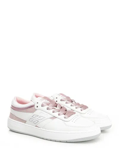 Givenchy G Move Sneakers In Mixed Leathers