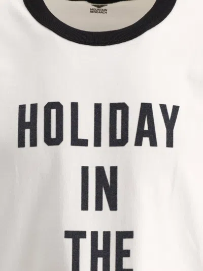 Mountain Research Holiday In The Mountain T-shirt