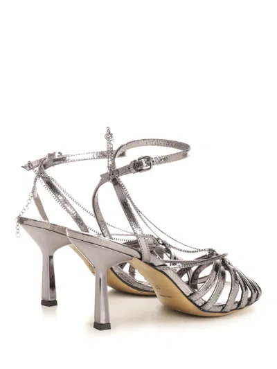 GOLDEN GOOSE HIGH HEEL SANDALS BLACK 