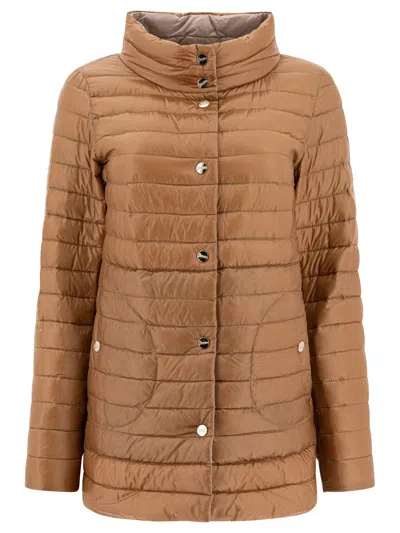 Herno Reversible Button-up Padded Down Jacket