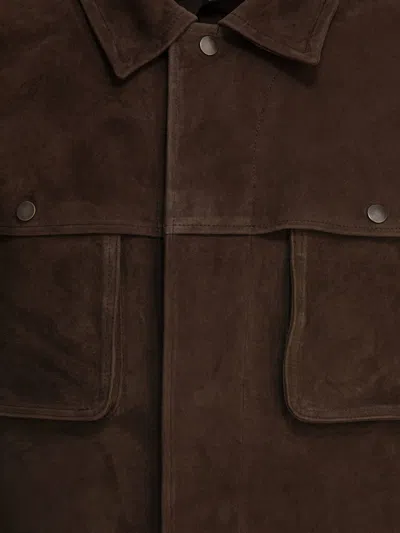 Vince Collared Flap Pockets Long Sleeves Jacket