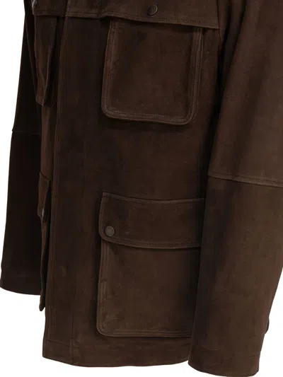 Vince Collared Flap Pockets Long Sleeves Jacket
