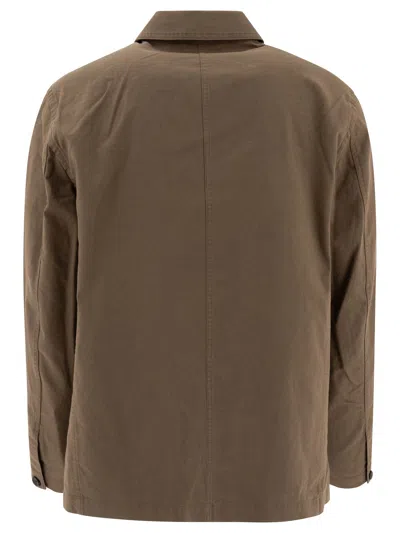 Vince Collared Design Large Pockets Long Sleeves