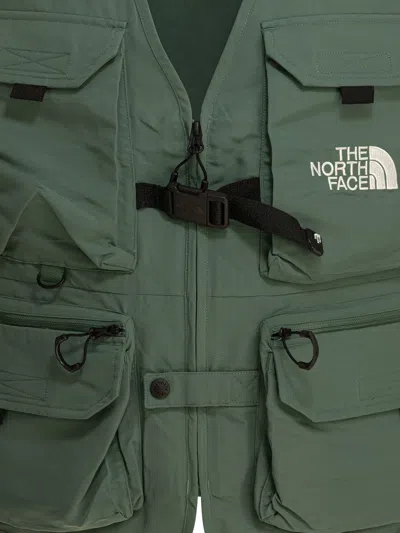 The North Face Sleeveless Mesh Buckle Front Pockets Jackets