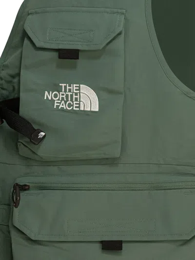 The North Face Sleeveless Mesh Buckle Front Pockets Jackets