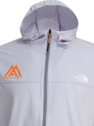 The North Face Elastic Cuffs Hooded Design Side Zip Pockets In Blue