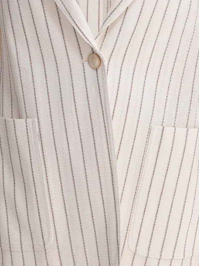 Max Mara Jadi Single-breasted Striped Blazer