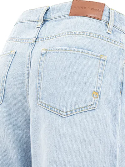Pinko Ripped Hem Jeans