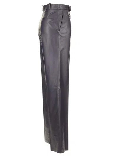 Arma Leather June Wide Leg Trouser