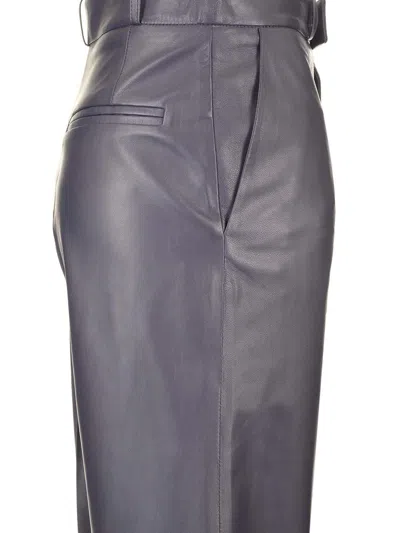 Arma Leather June Wide Leg Trouser