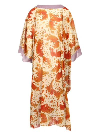 Dries Van Noten Kaftan Dress Dresses Multicolor