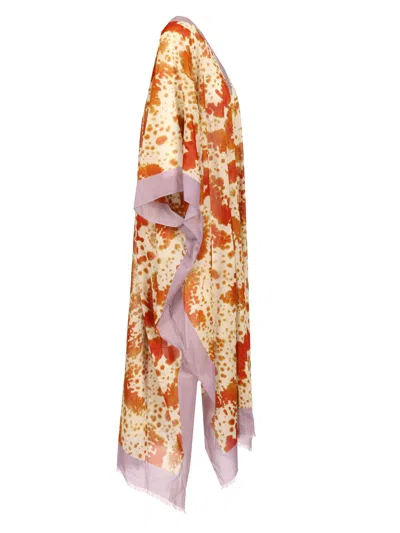 Dries Van Noten Kaftan Dress Dresses Multicolor