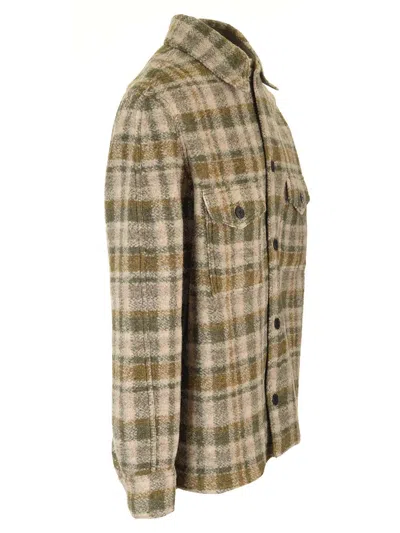 Isabel Marant Checkered Knit Jacket Brushed Finish