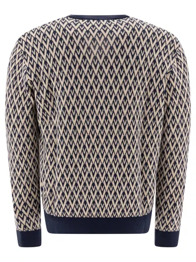 Valentino Toute La V Wool Sweater